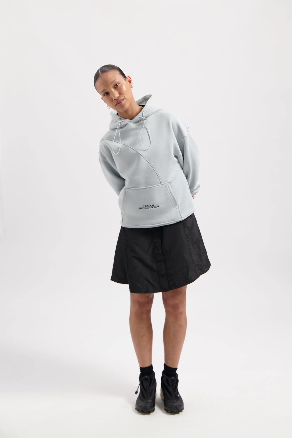 Oversized Drawstring Hoodie